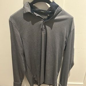 Theory Long Sleeve Polo